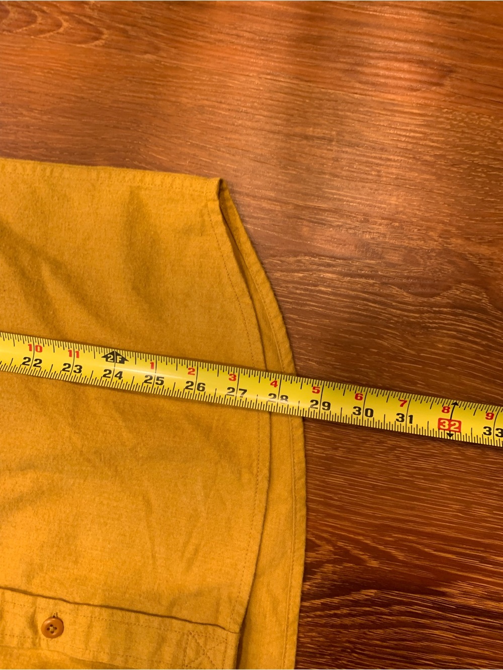 REI COOPERATIVE Mustard Yellow Flannel Shirt Men's M Gorpcore Normcore Casual - Picture 8 of 10